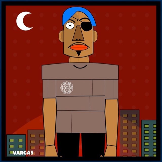 Character artwork made with Quickdraw
